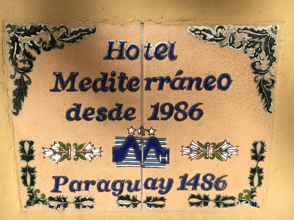 Hotel Mediterraneo 蒙得维的亚 外观 照片